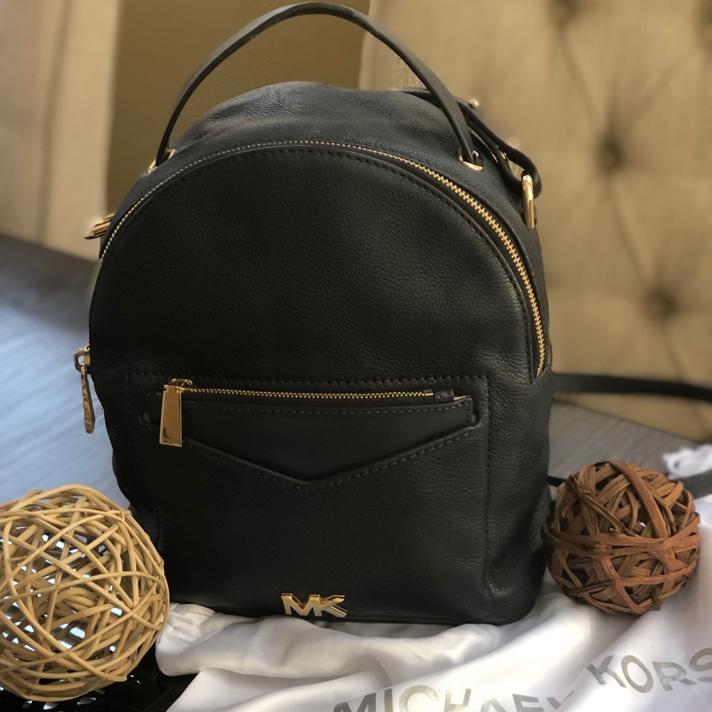 DARK BLUE MICHAEL KORS BACKPACK